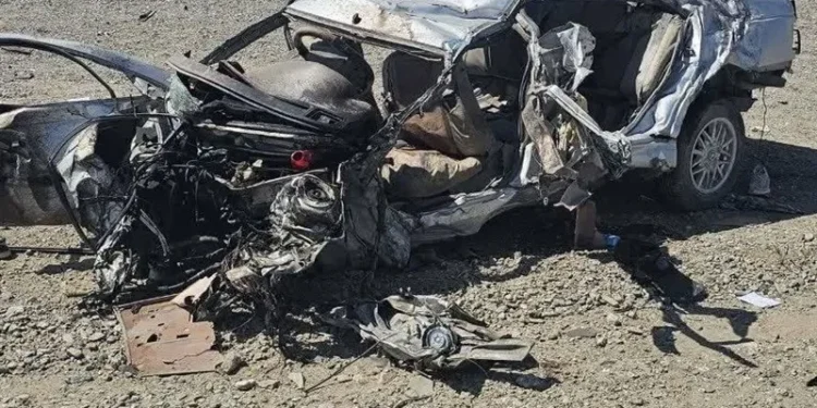 تصادف رخ به رخ دو خودرو در جاده سرباز سیستان و بلوچستان / ۷ نفر کشته شدند