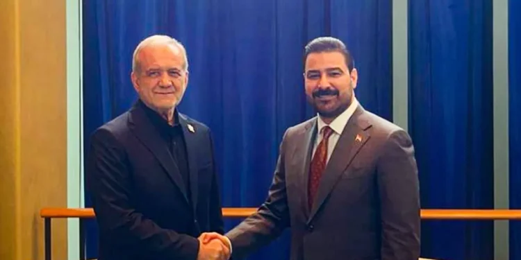 دیدار پزشکیان با نخست وزیر عراق