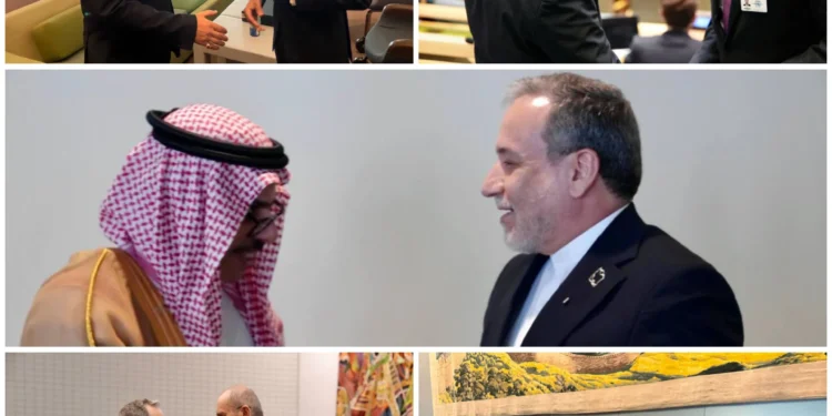 دیدار‌های کوتاه و غیر رسمی عراقچی با وزرای خارجه اردن، تاجیکستان، ارمنستان، عربستان و شاهزاده برونئی