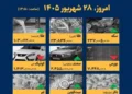 اینفوگرافیک / امروز ۲۸ شهریور قیمتها چقدر است؟