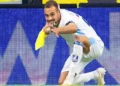 ببینید / اخراج بازیکن اسرائیل پس از جشن گل جنجالی