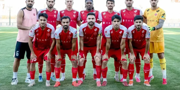 پرسپولیس 12 نفره مقابل چادرملو (عکس)