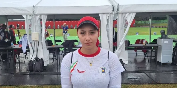 عاشق‌زاده به مدال تیروکمان آسیا نزدیک‌ شد