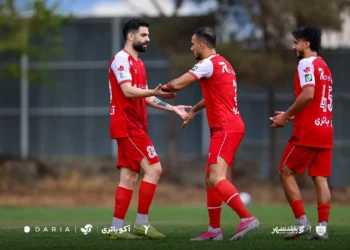 جلالی چپ پرسپولیس را تحویل گرفت (عکس)