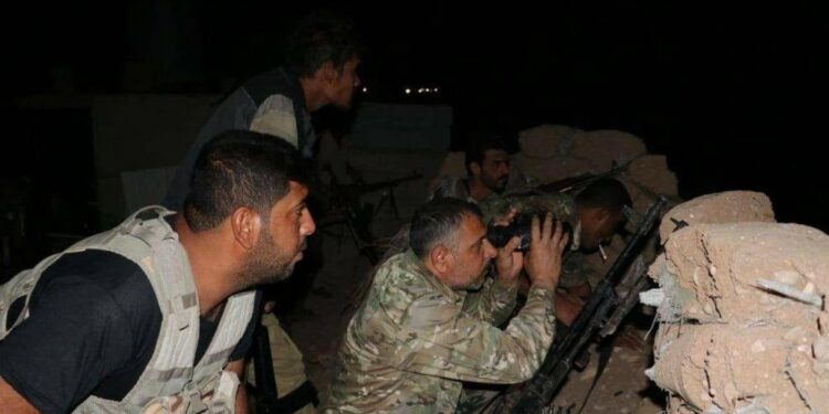 شهادت یک نیروی الحشد الشعبی در پی حمله در شمال غرب کرکوک