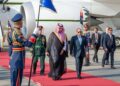 استقبال رئیس جمهور مصر از محمد بن سلمان در قاهره