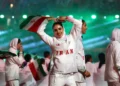 مینا پناهی چهره اصلی کاروان ایران در افتتاحیه/ دختر ایران در جهان ویرال شد! (عکس)