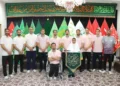 کمتر از یک ماه مانده تا بازی‌های پاراآسیایی؛/ اهدای پرچم به سرپرست معنوی کاروان ایران