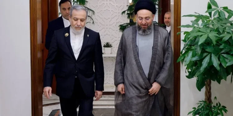 رهبر جریان حکمت ملی عراق در دیدار با عراقچی: ضرورت توقف تنش‌ها و پایان جنگ در منطقه از مسیر گفت‌وگو و تفاهم/ راه‌حل مورد رضایت طرف‌ها، باید هم‌زمان حاکمیت و امنیت کشورهای منطقه را حفظ کند