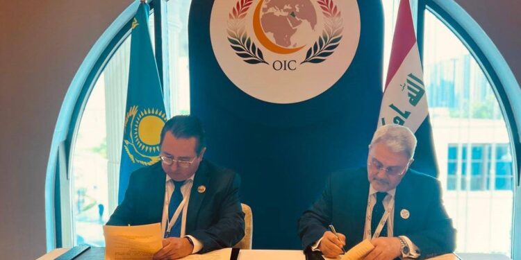عراق و قزاقستان یادداشت تفاهم رایزنی سیاسی امضا کردند
