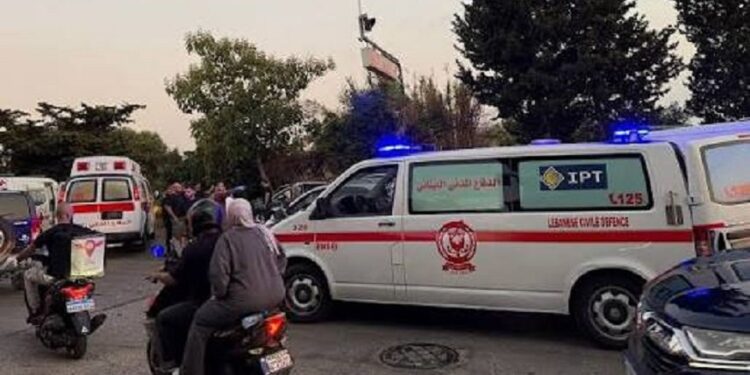 زخمی شدن یک زن لبنانی بر اثر انفجار در جنوب لبنان