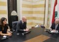 نواف سلام در دیدار بارو بر ضرورت جلوگیری از ایجاد هرگونه خلأ در جنوب لبنان تأکید کرد