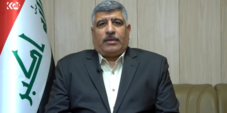 بازداشت عاملان لگدمال کردن پرچم امریکا در بغداد