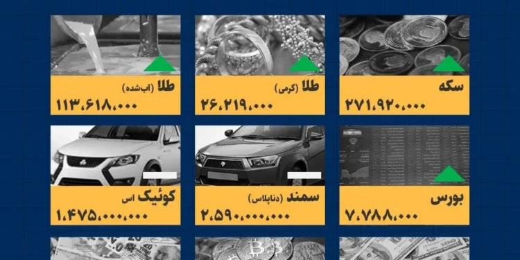 اینفوگرافیک / امروز ۱۱ مهر قیمت‌ها چقدر است؟