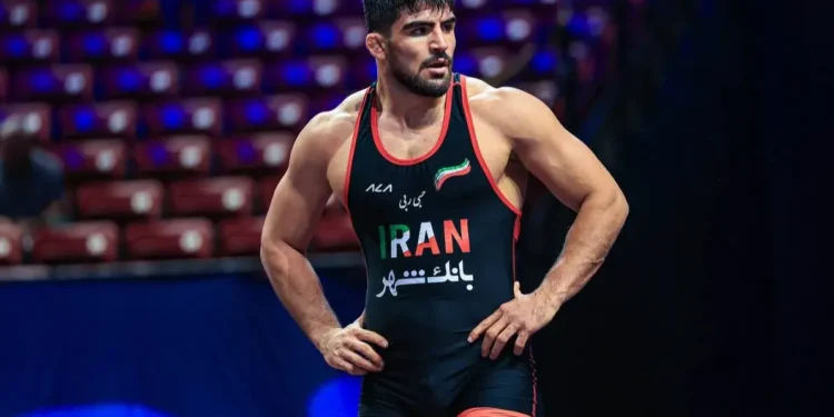 پایان برنزی مبین عظیمی در لاسوگاس