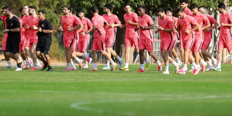 پرسپولیس و یک هفته تمرین با ملی‌پوشان