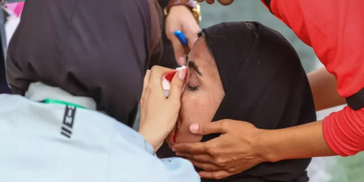 این بار در تیم زنان:/ مصدومیت ناگوار در تراکتور (عکس)
