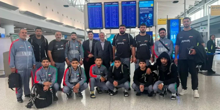 کشتیگیران ایرانی بدون مشکل به آمریکا رسیدند
